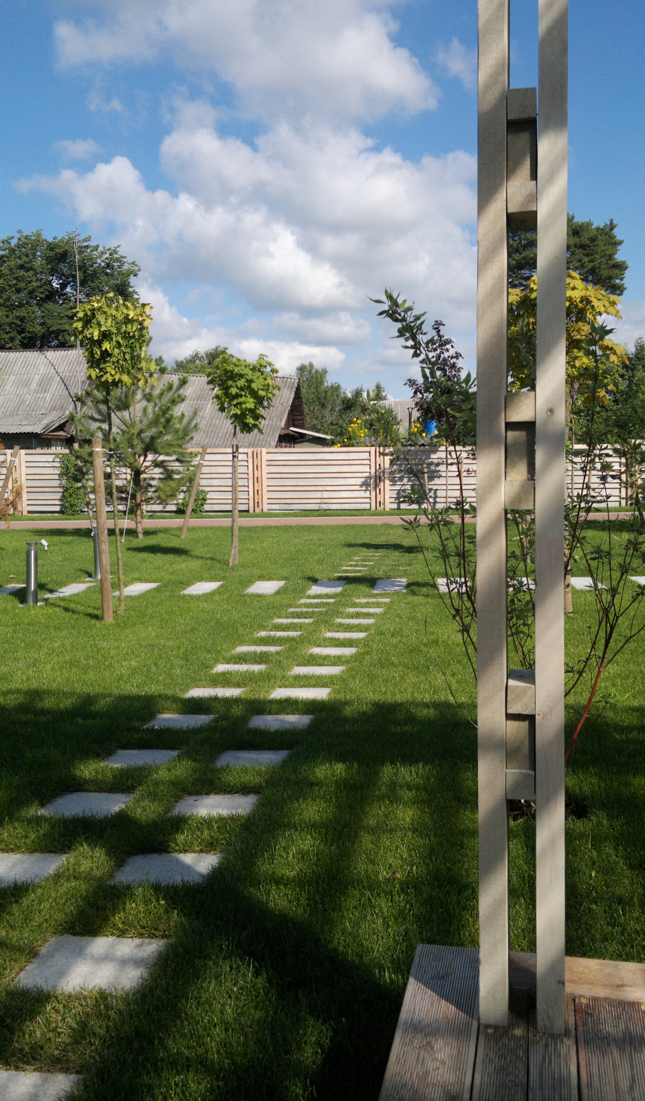 Благоустройство загородного участка Ландшафтный дизайн