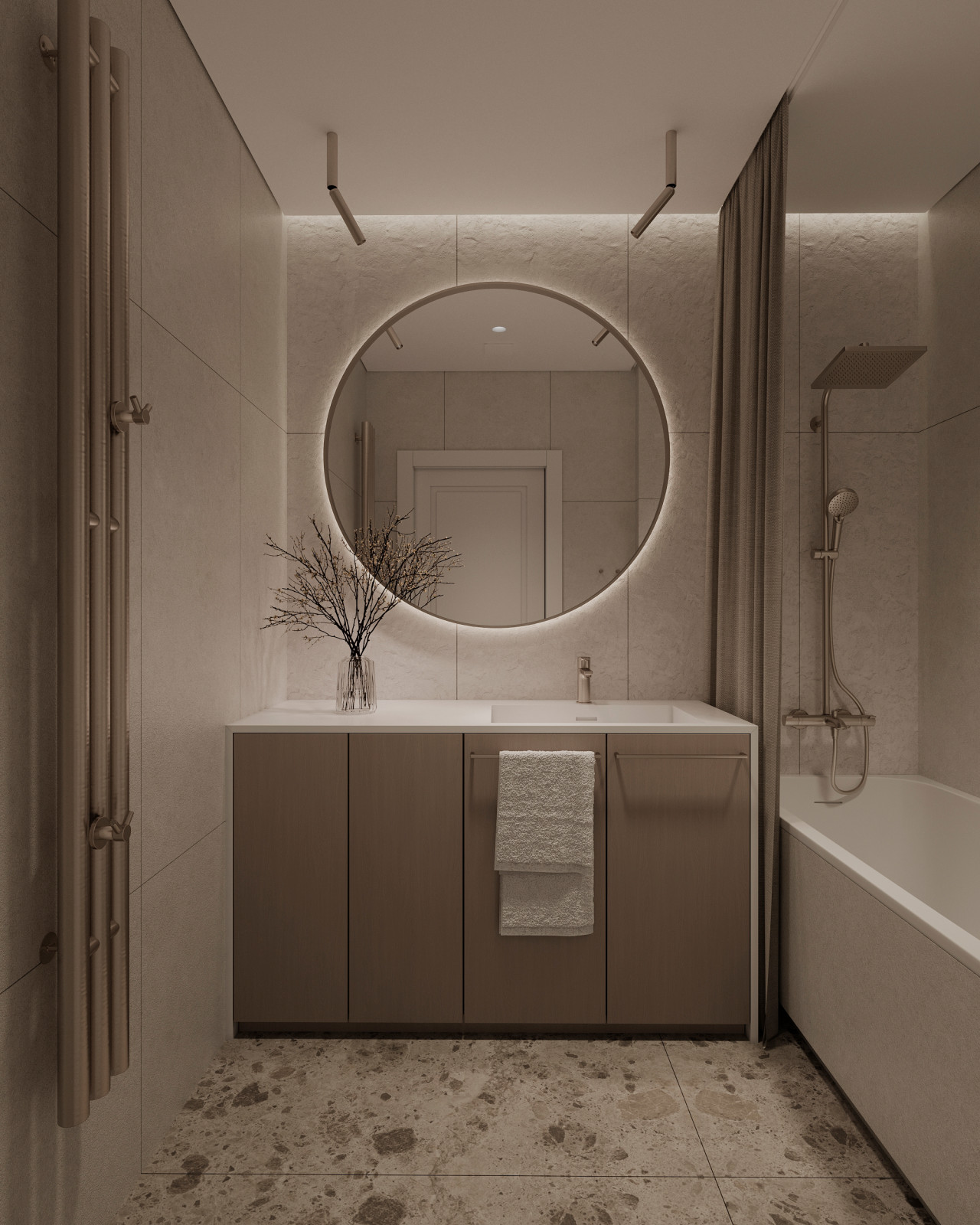 Светлый санузел