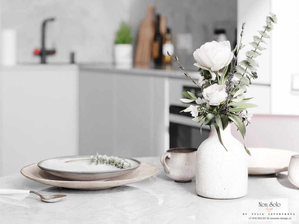 Дизайн квартиры для адвоката 54 м2, ул. Люсиновская, г. Москва