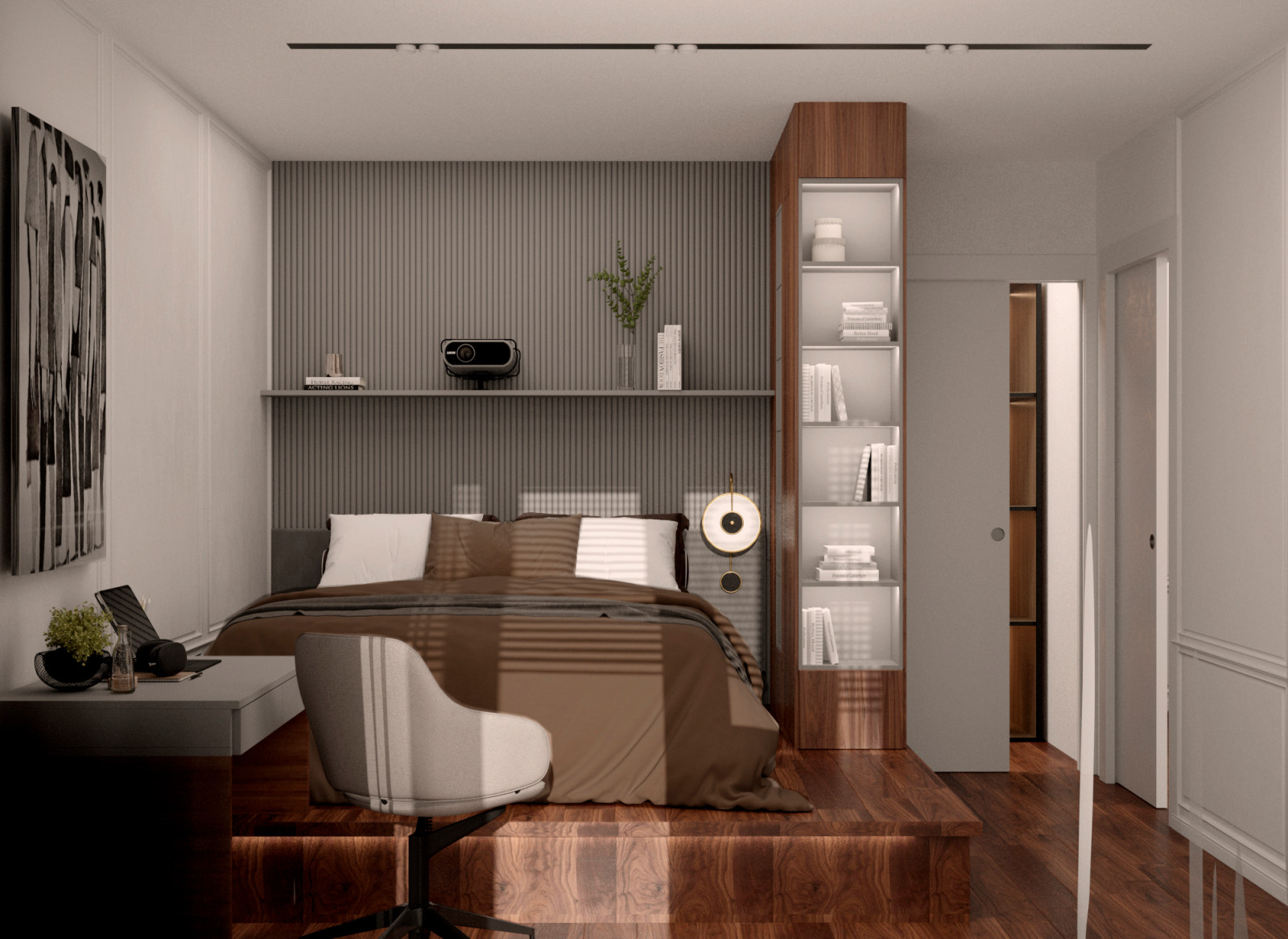 Проект: квартира 46м.кв в ЖК Премьер, г. Пермь