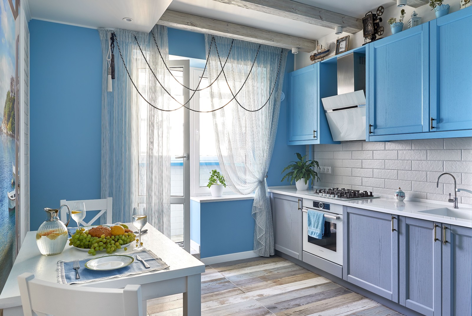 Мебель для квартиры в морском стиле