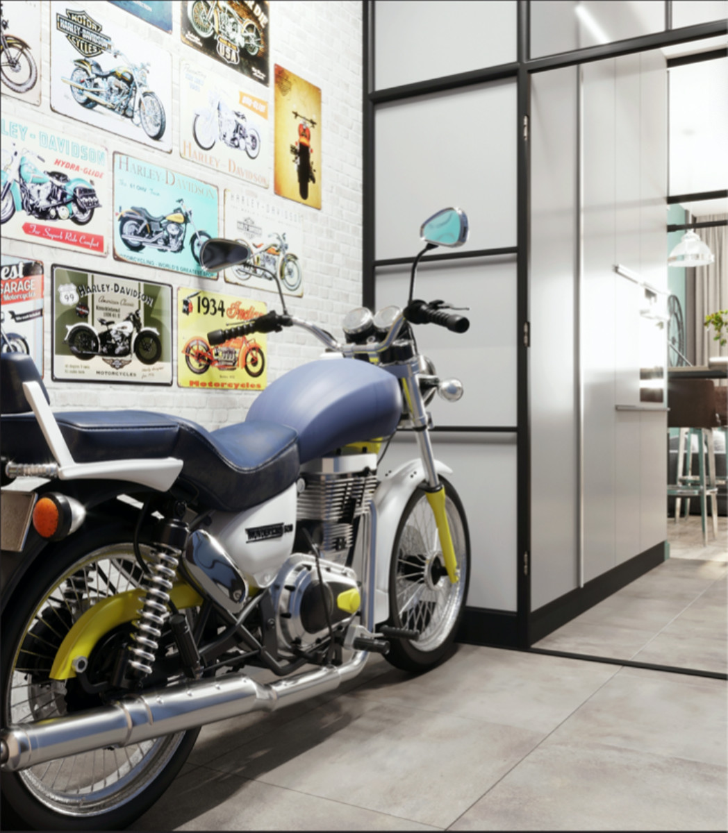 Дизайн проект квартиры для холостяка