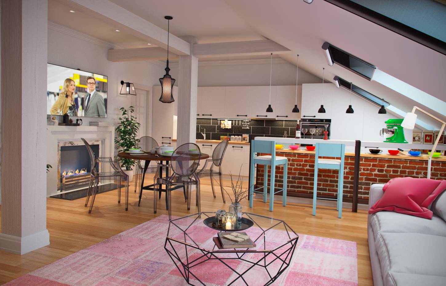 Мансарда, студия