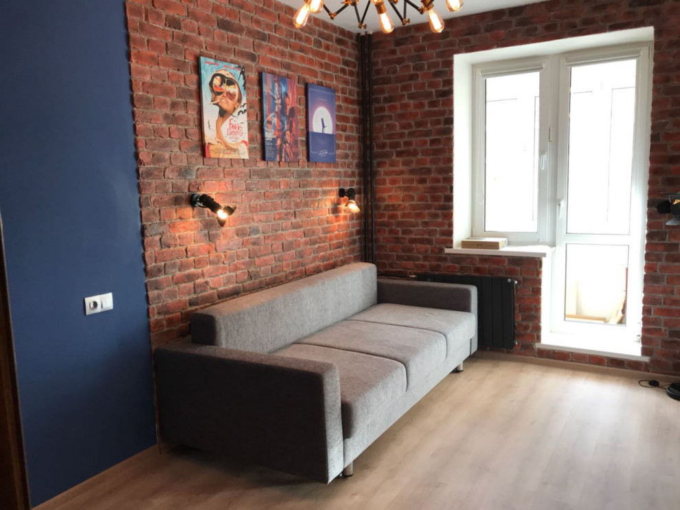 Обложка проекта: Комната в стиле лофт