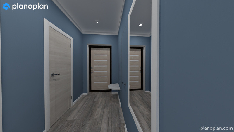 4хкомнатная квартира для молодой семьи с кабинетом в кладовке