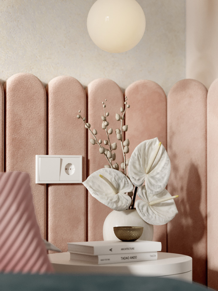 The rosebud. Дизайн-проект квартиры в ЖК "Skandi Klubb"