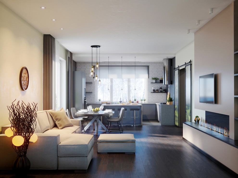 ДНТ "Тихий бор" г. Сургут Дизайн-проект загороднго дома 140 м2