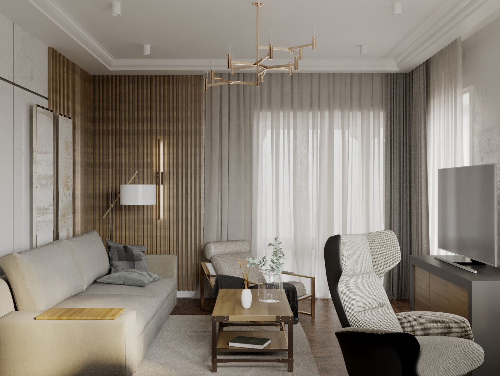 Дизайн интерьера загородный дом Voronezh