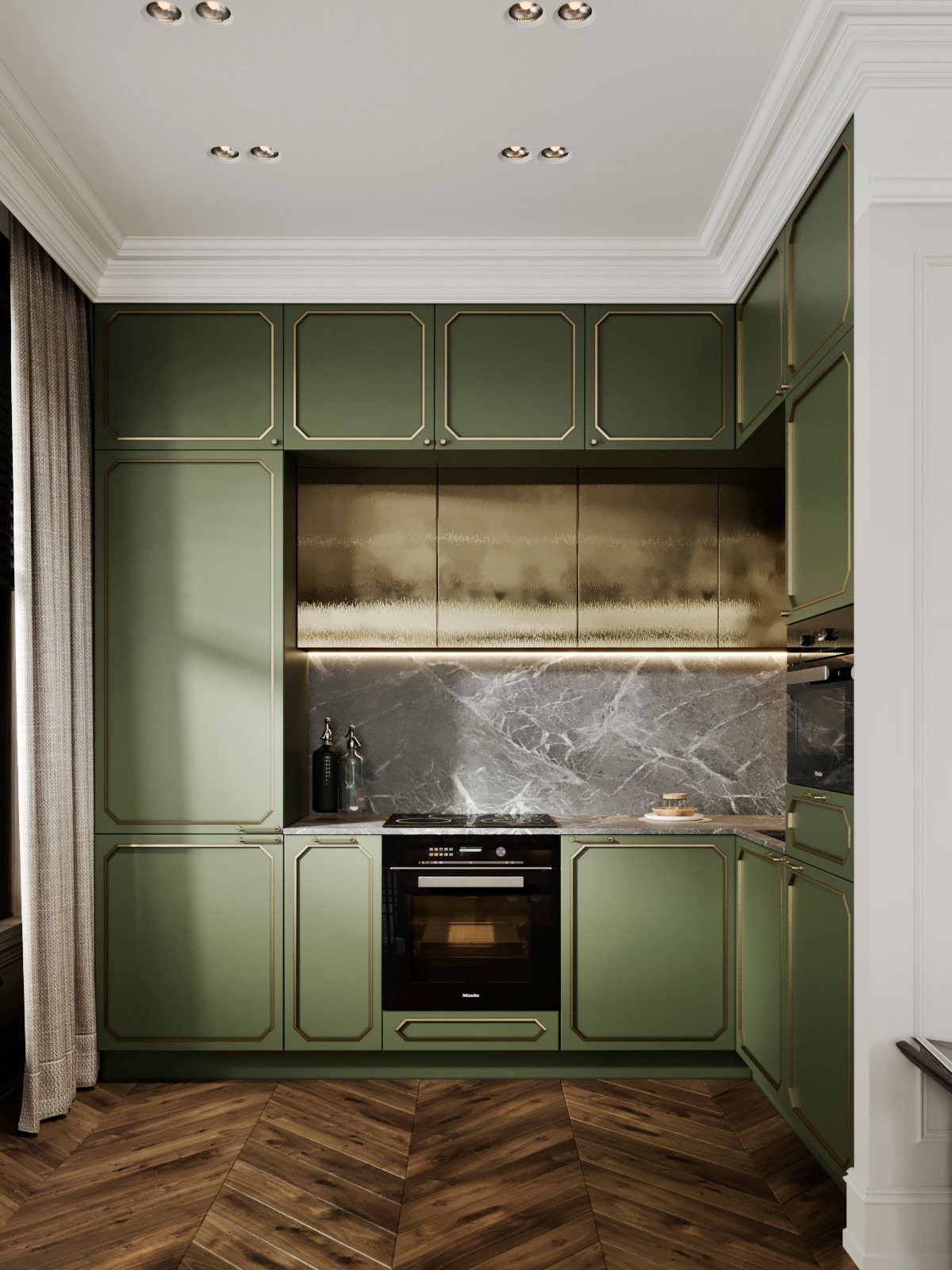 Квартира для сына дизайнера с хорошим вкусом. Вариант 2