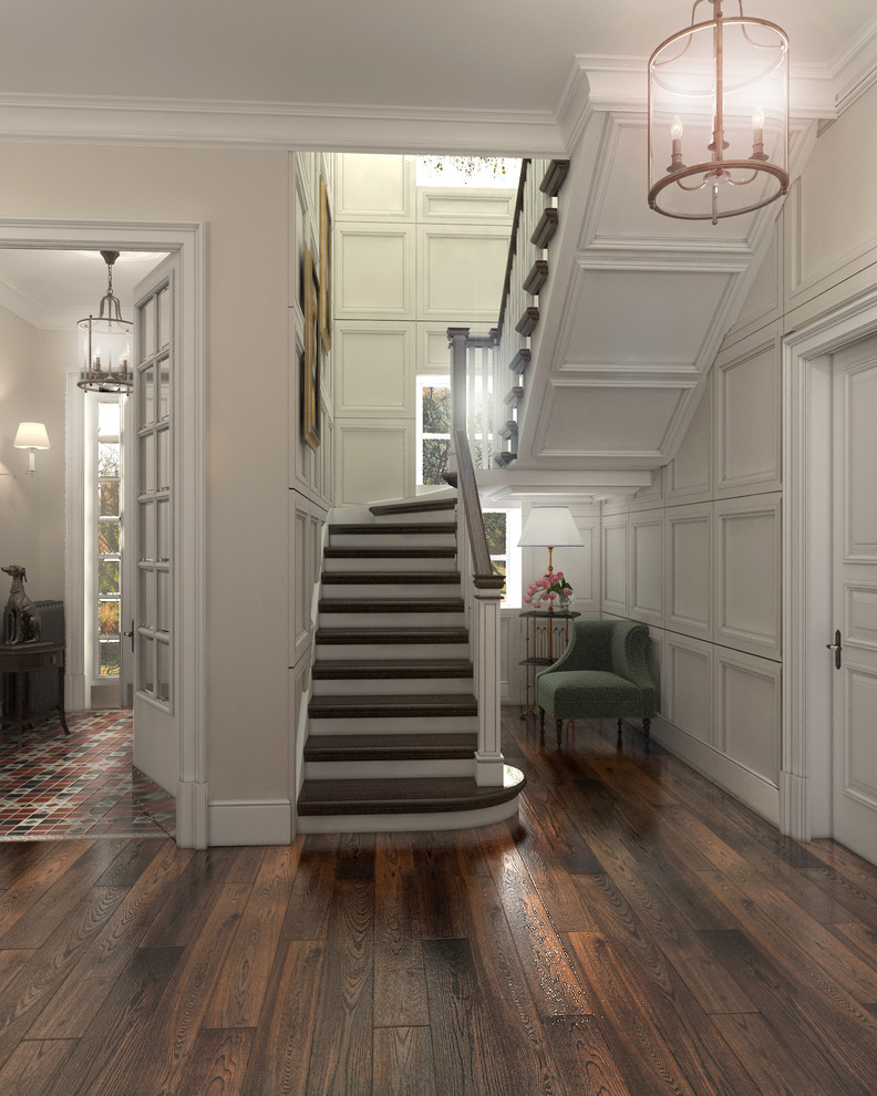 Project of Interiors at Private House (Moscow region)