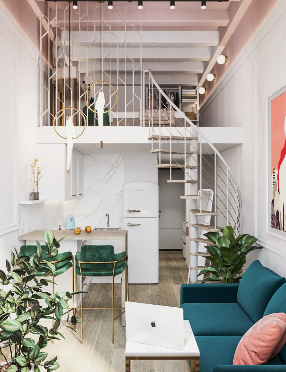 Обложка проекта: Студия 30м2 в Москве