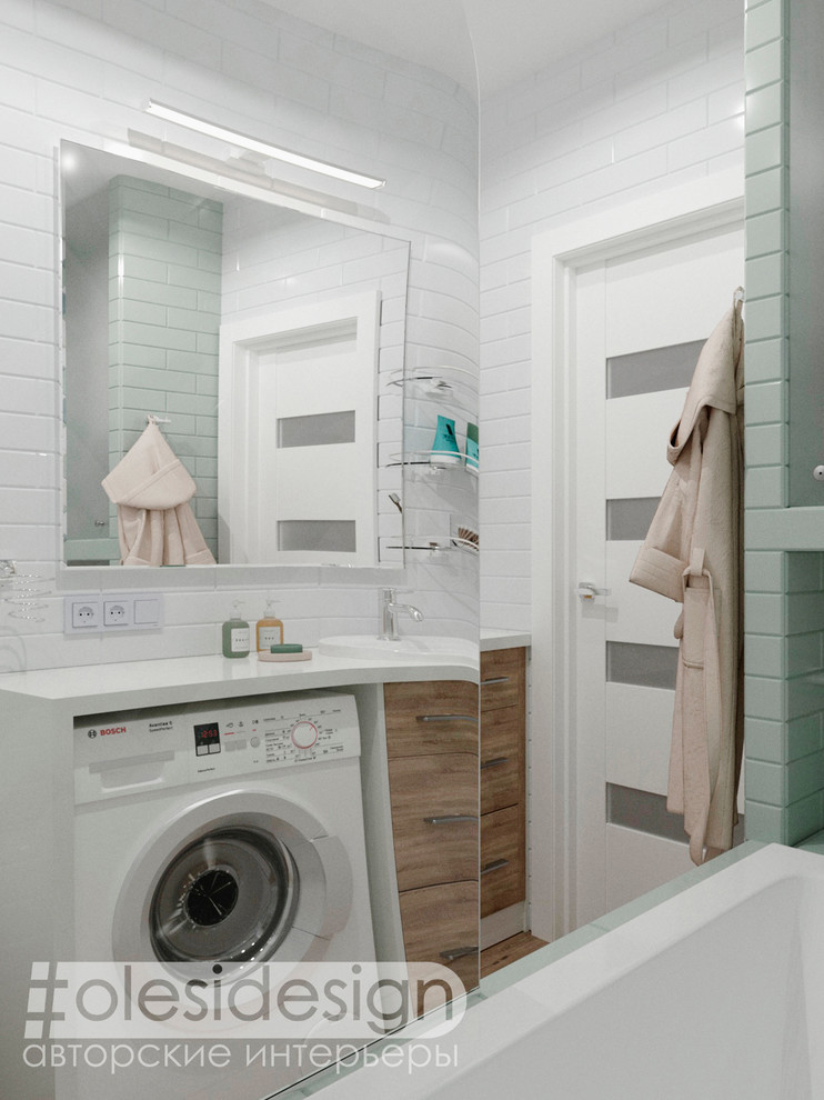 Интерьер квартиры-студии "Нордикхаус"