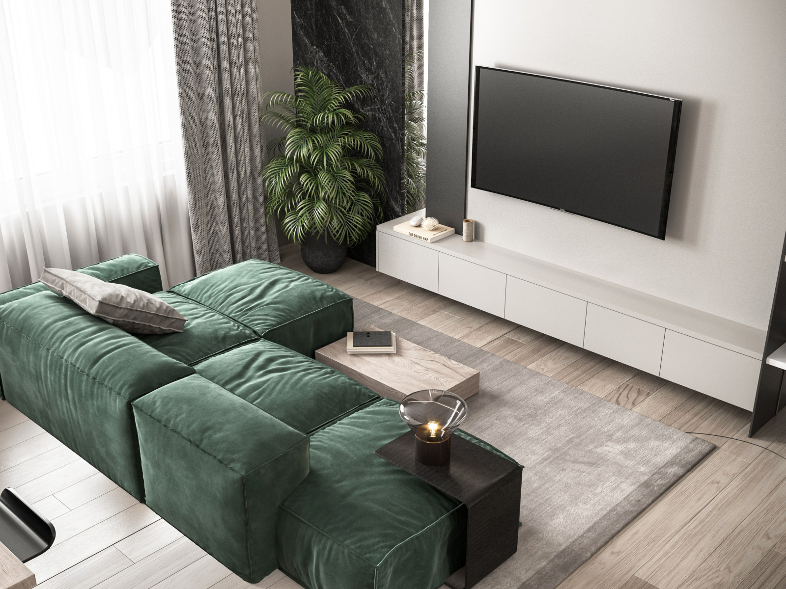 Green accent