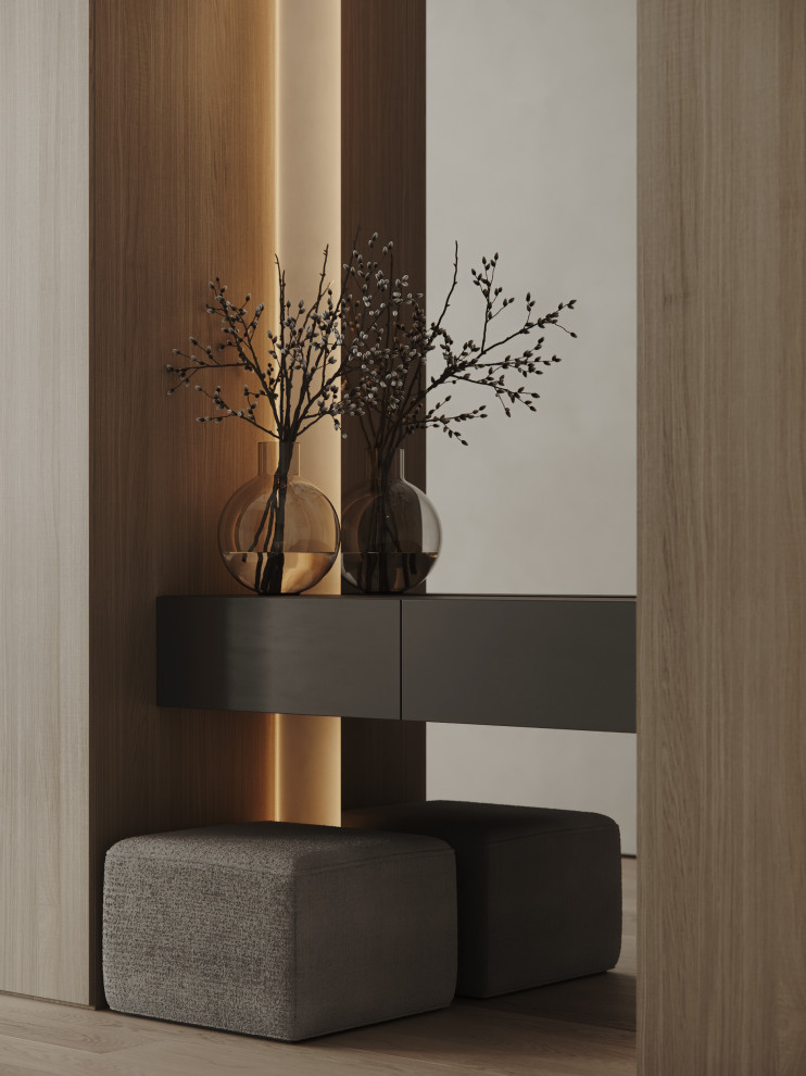 Квартира 144,8 m в стиле современный минимализм