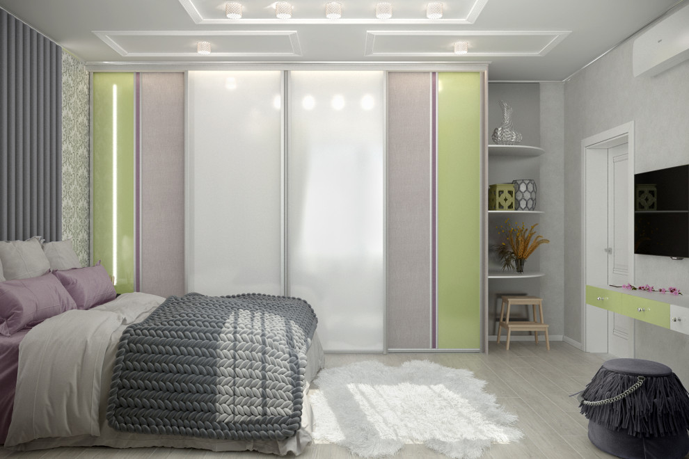 Обложка проекта: Дизайн спальни в коттедже, ст.Динская