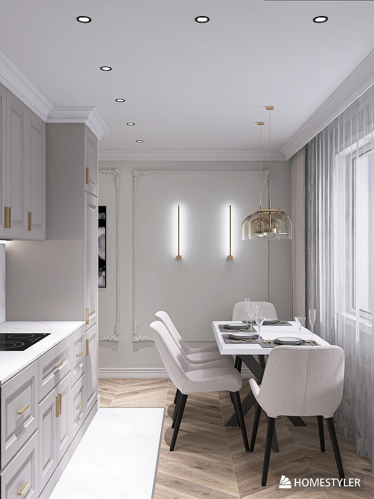 Гостиная неоклассика