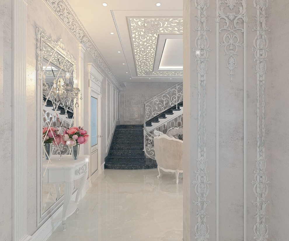 Гостиная в частном домовладении 5