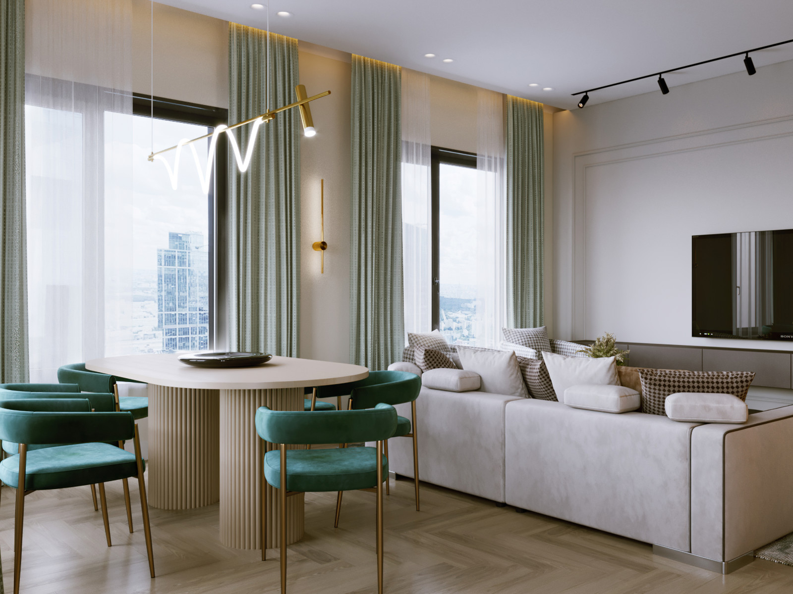 Квартира 77 кв.м ЖК Shome