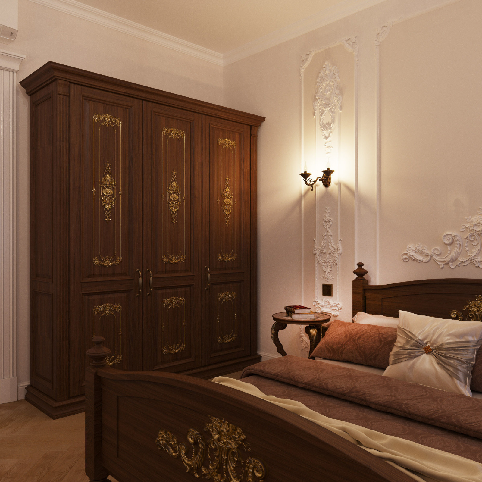 КВАРТИРА В КЛАССИЧЕСКОМ СТИЛЕ