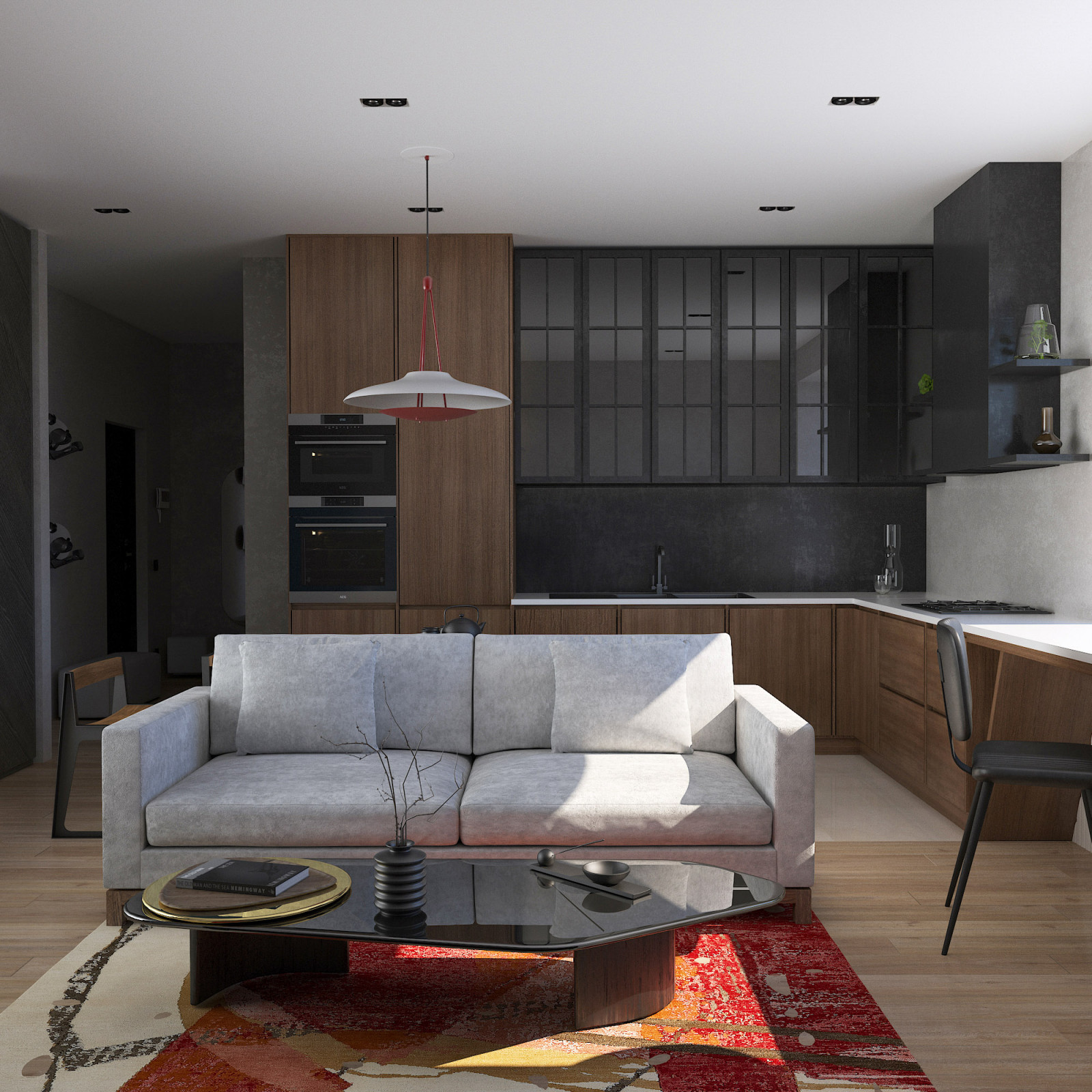 Квартира с азиатскими мотивами