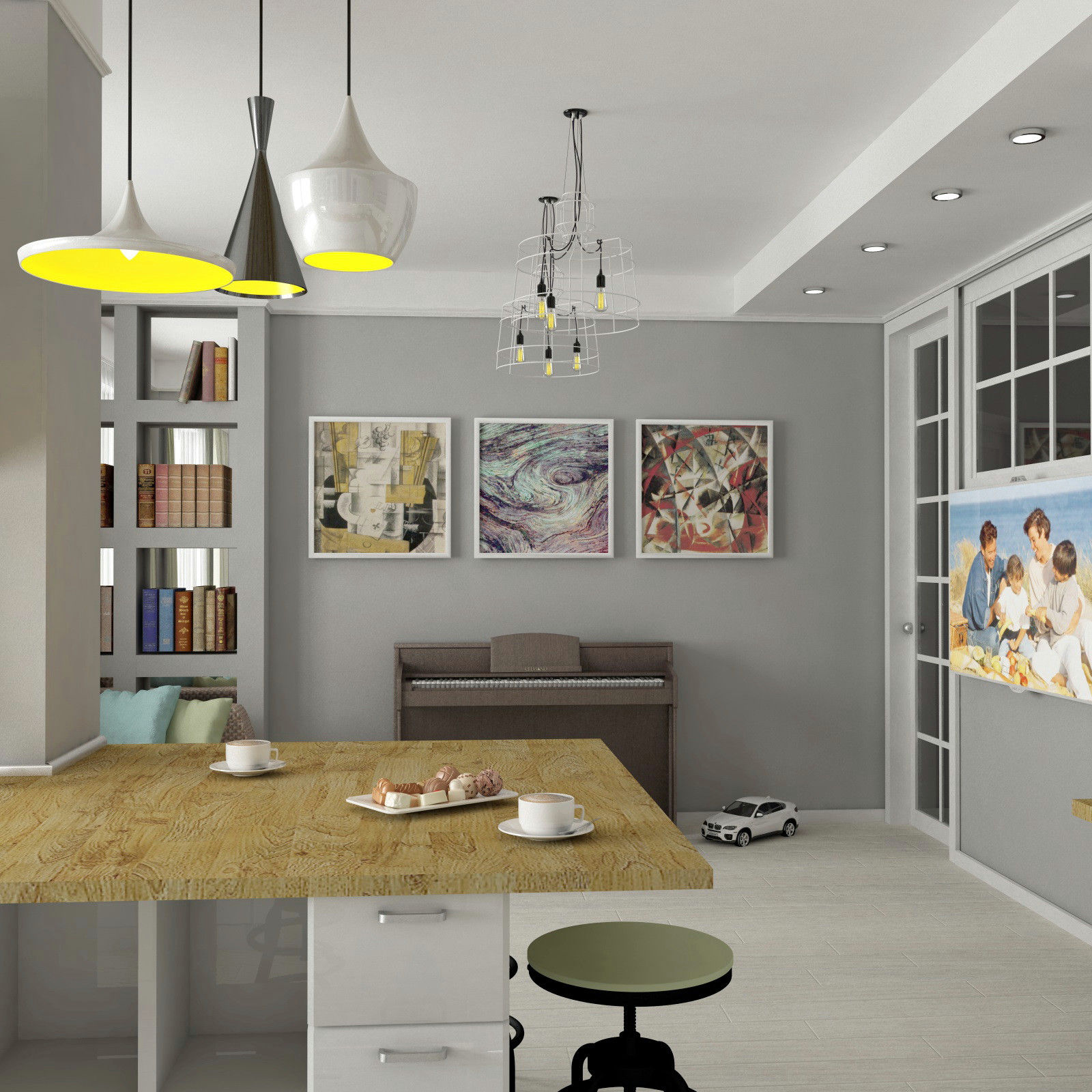 Квартира в скандинавском стиле