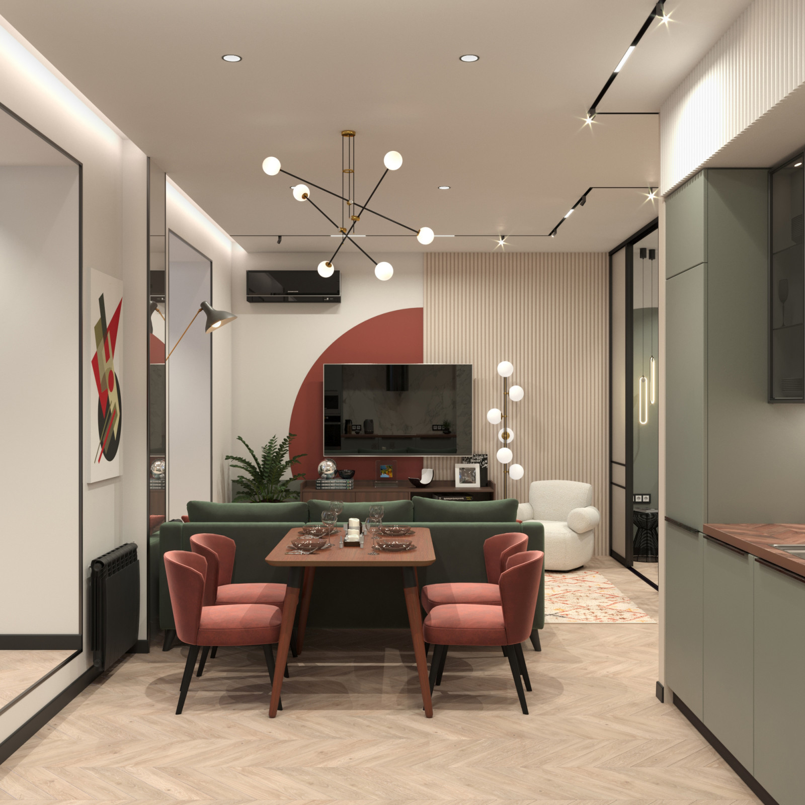 Кухня-гостиная