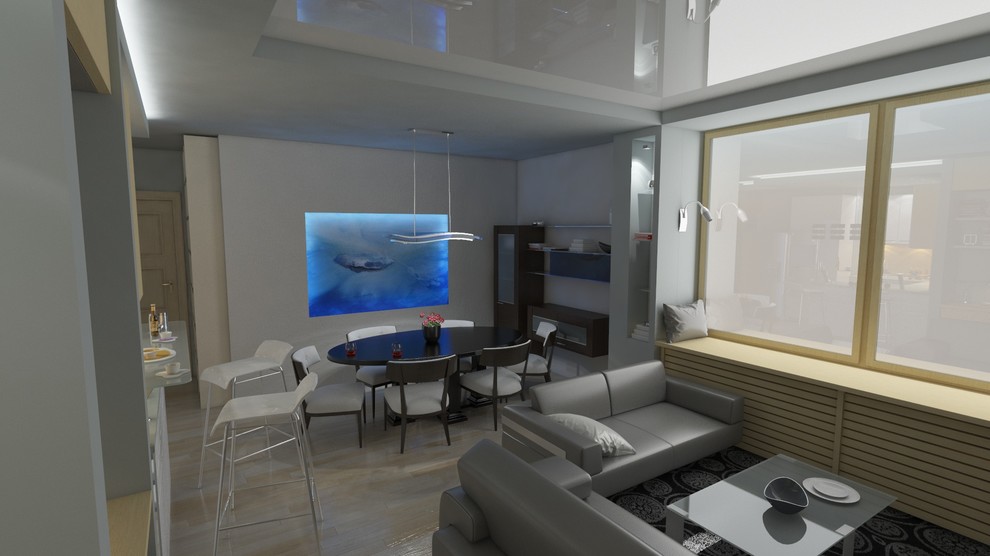 Чертаново,116 м2, современный интерьер