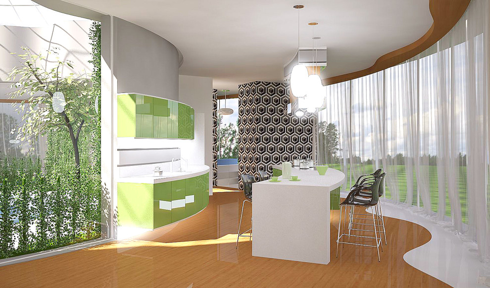 Кондепция "Дом круг"