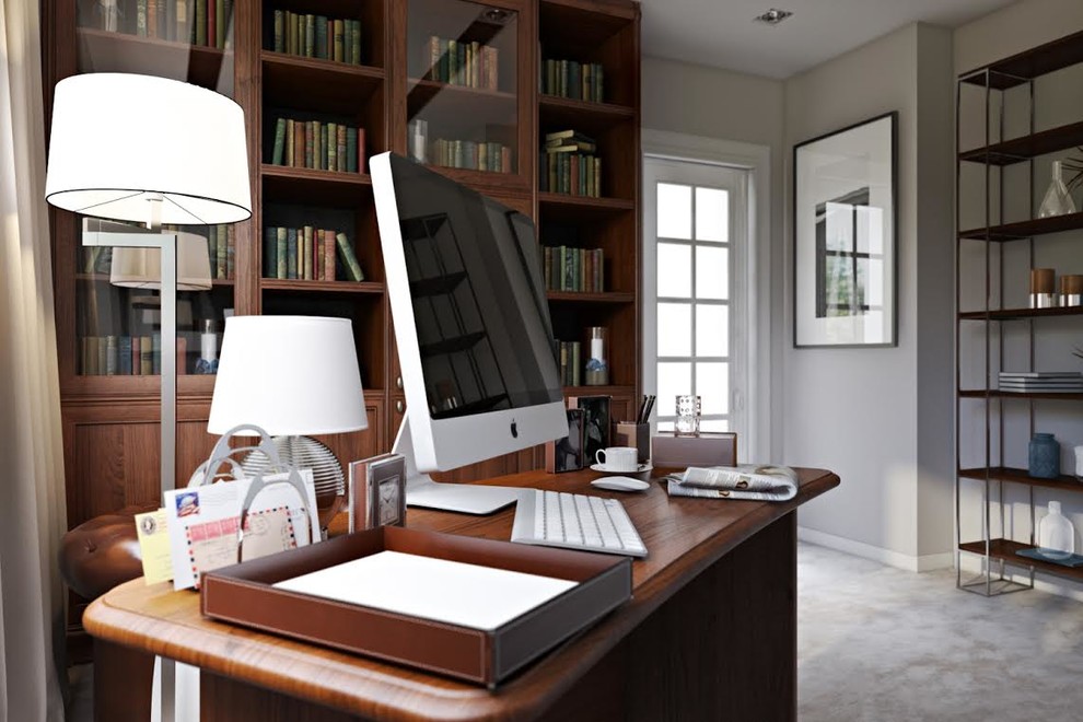 Дизайн интерьера "Строгое благородство"