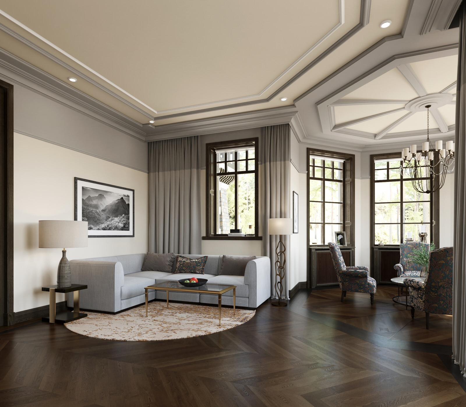 Обложка проекта: Дизайн-проект интерьера виллы "Линтула"