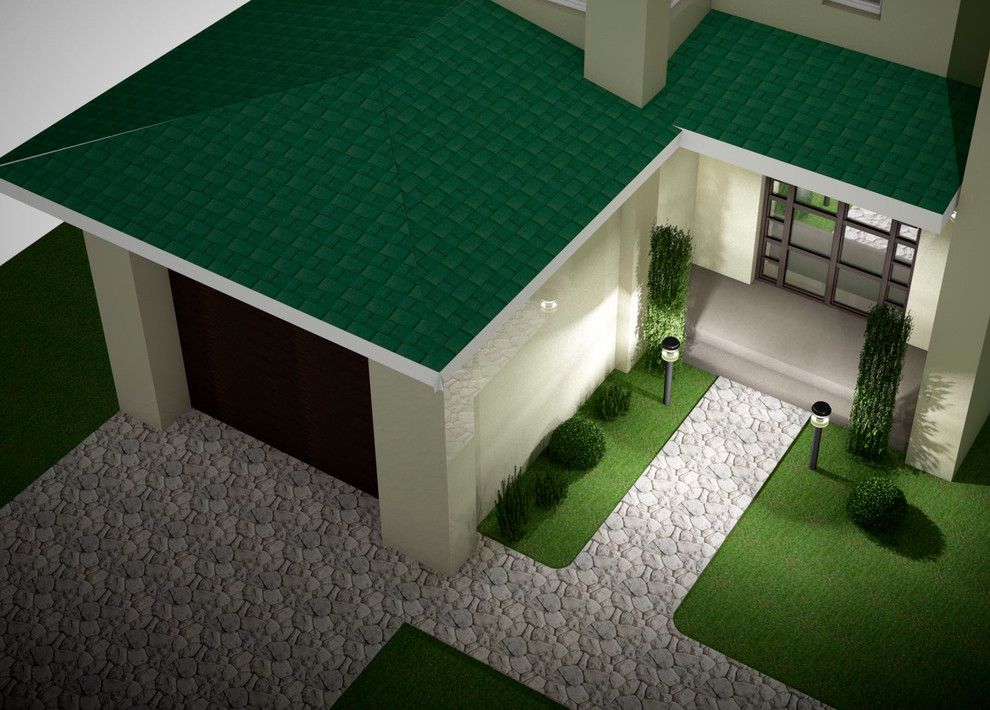 Обложка проекта: Дизайн-проект таунхауса 287 кв.м