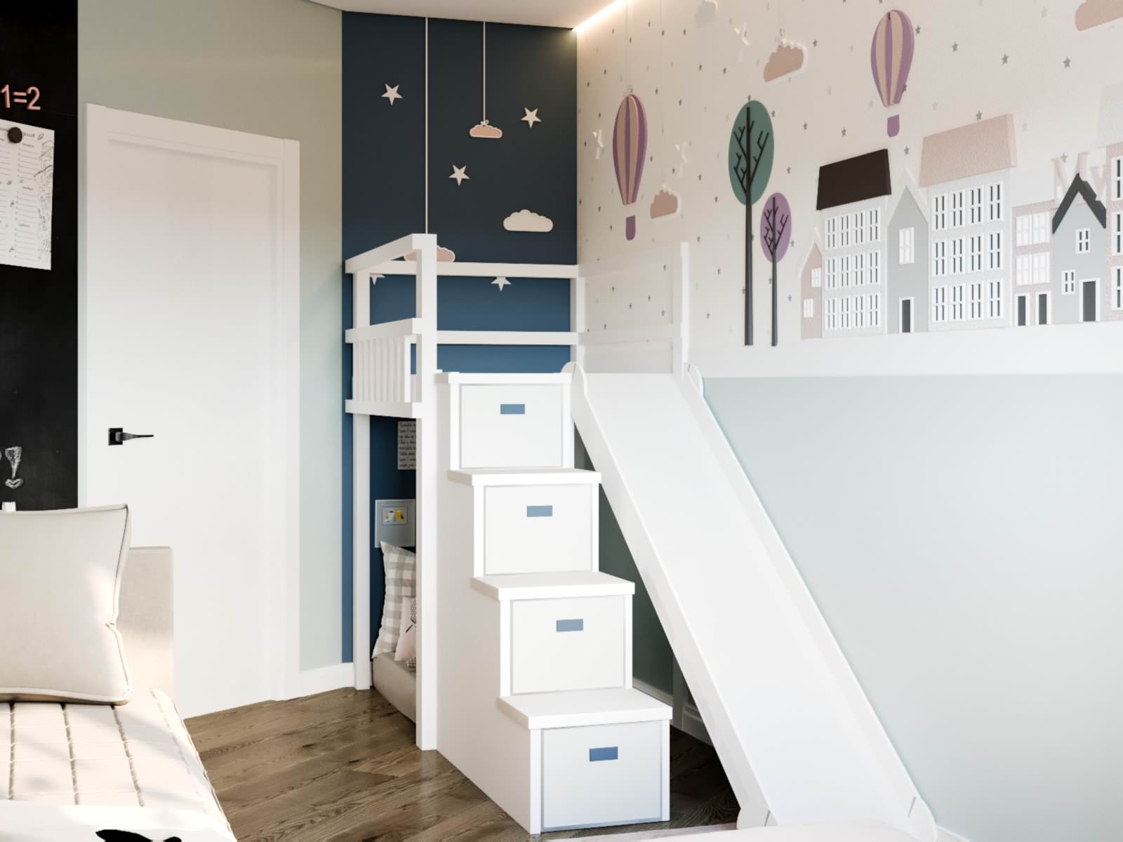 Дизайн проект 4х комнатной квартиры