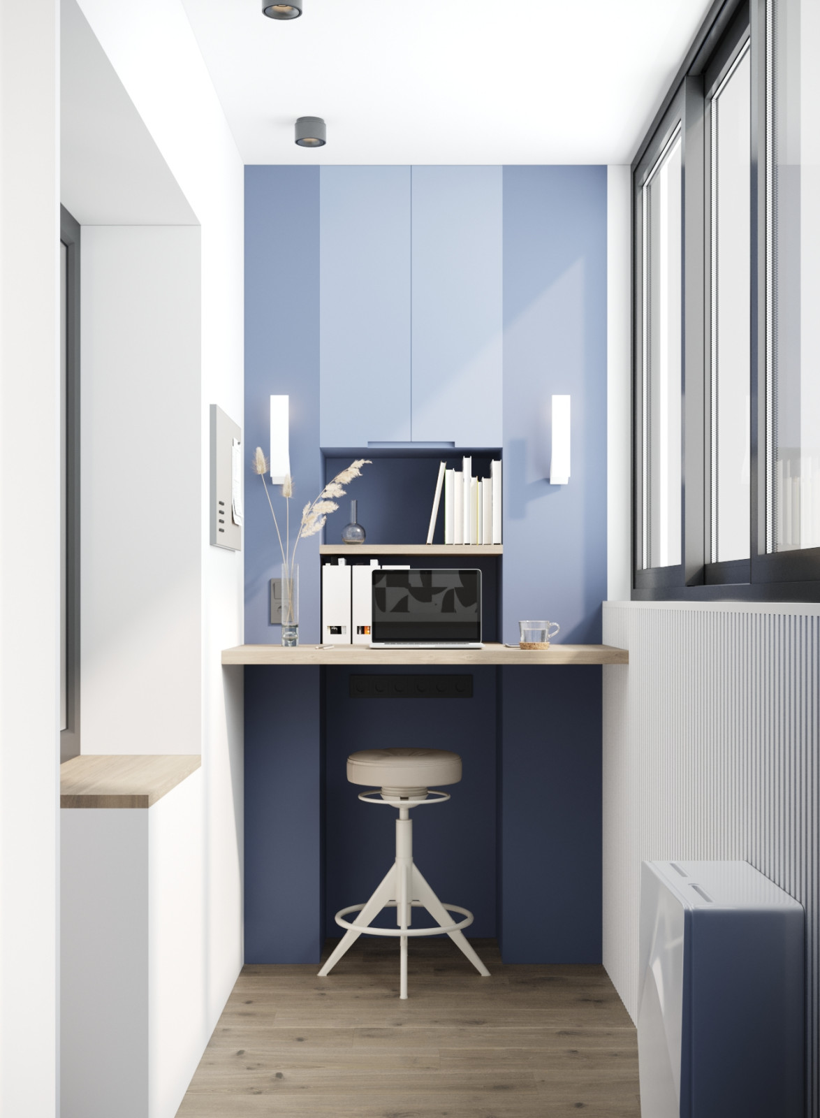 Дизайн-проект квартиры на Авиаторской 72,15 кв.м