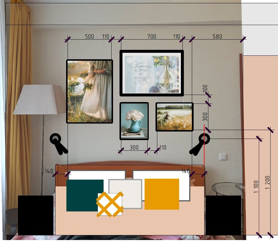 Хоумстейджинг квартиры под сдачу