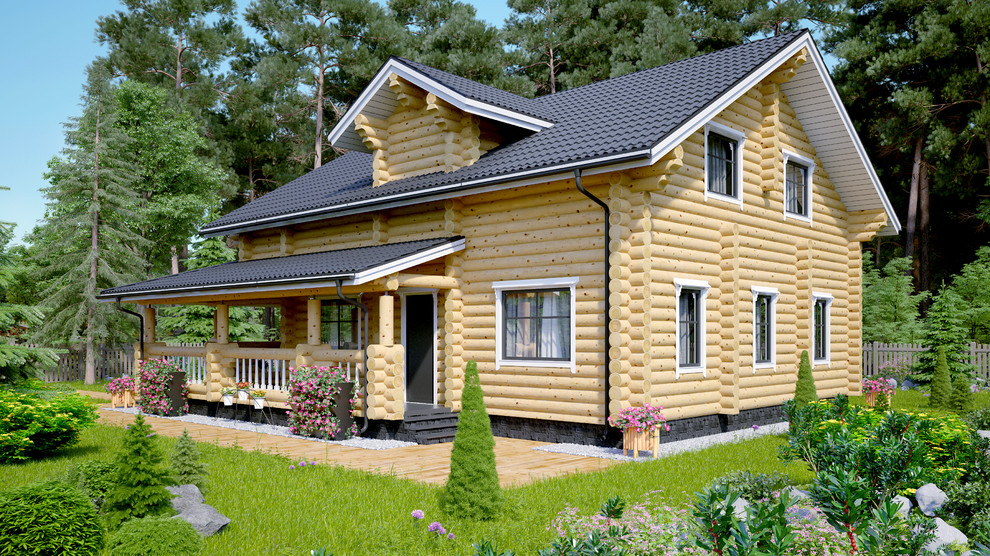 Дома из бруса