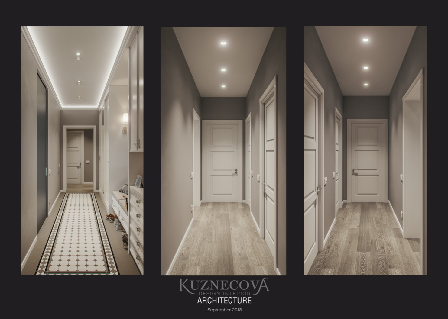 Дизайн проект квартиры 84 кв.м.