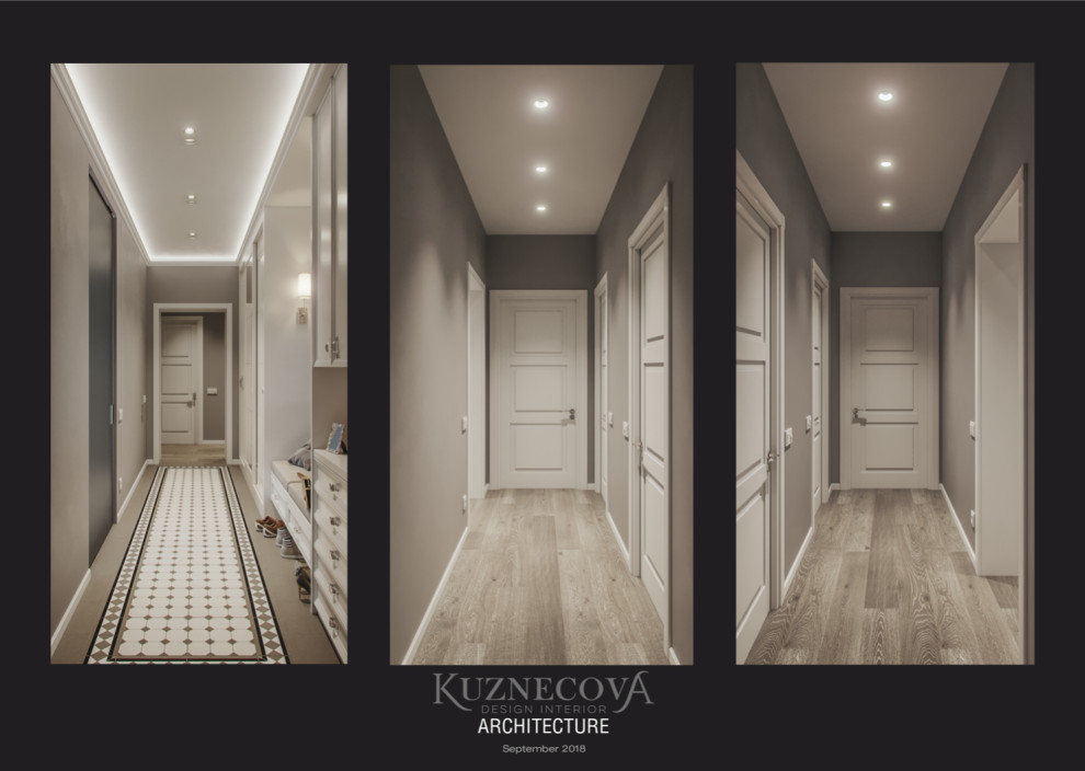 Дизайн проект квартиры 84 кв.м.