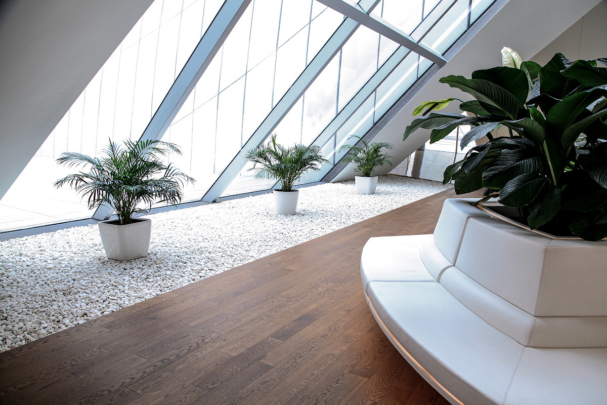 Паркет Coswick в проекте легендарной Захи Хадид