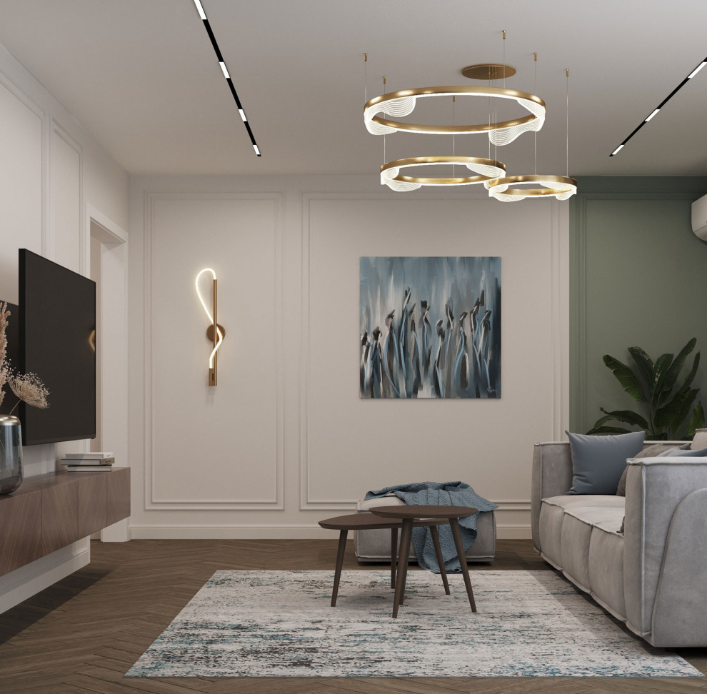 Дизайн-проект трехкомнатной квартиры