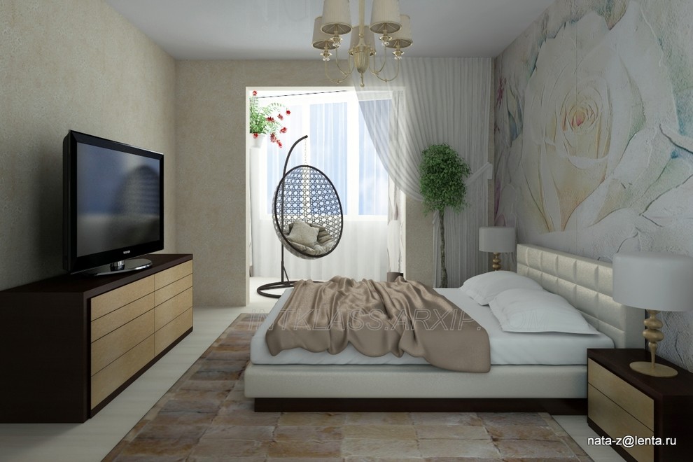 Дизайн 2-х комнатной квартиры D-017