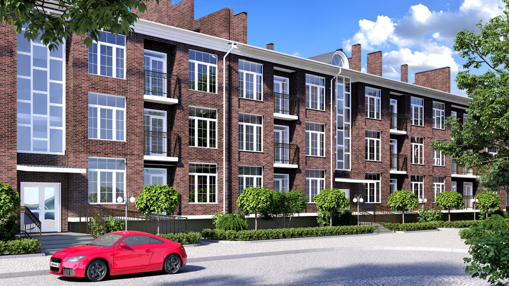 Визуализация многоквартирных домов