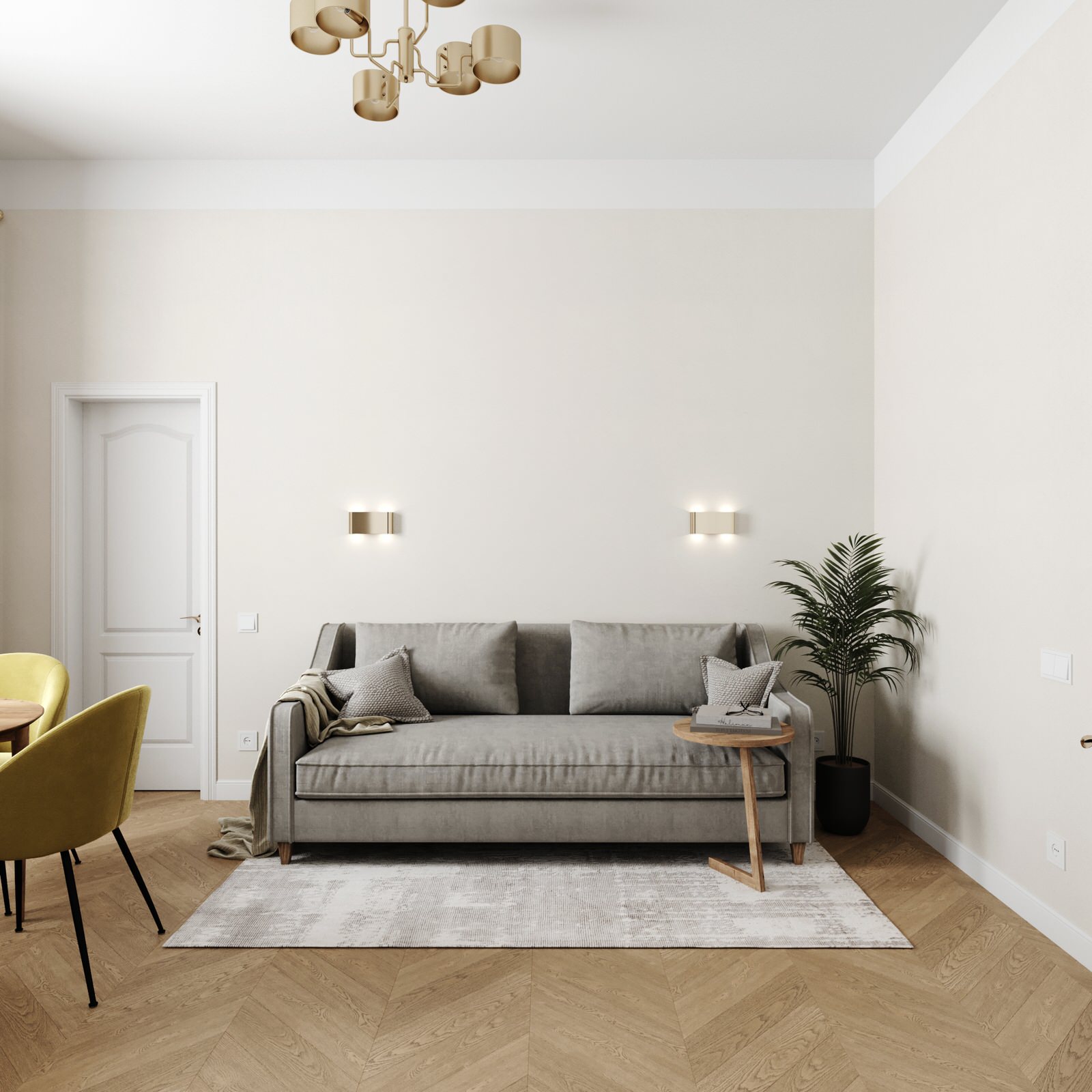 4-х комнатная квартира в сердце Петербурга Старый Фонд (80 кв.м.)