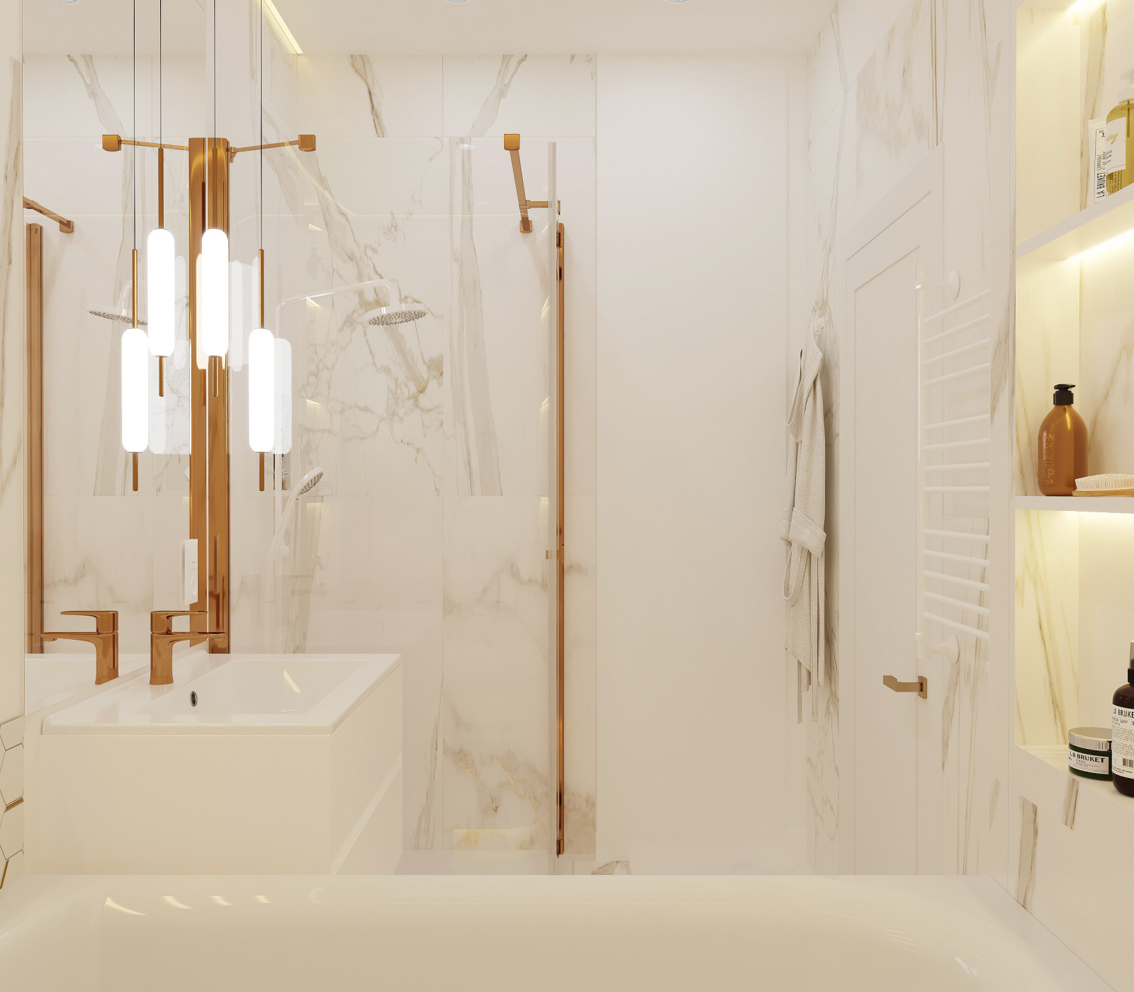 3-х комнатная  квартира в ЖК  «Клубный дом на  Фруктовой», Ижевск. 82,72м2