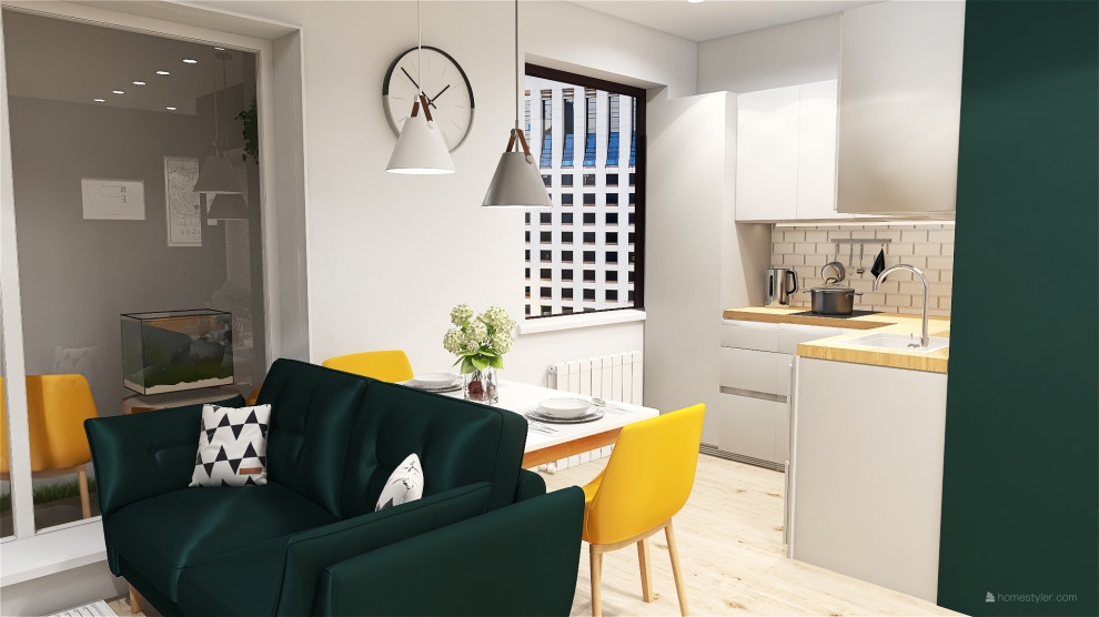 Однокомнатная квартира для двух сестер