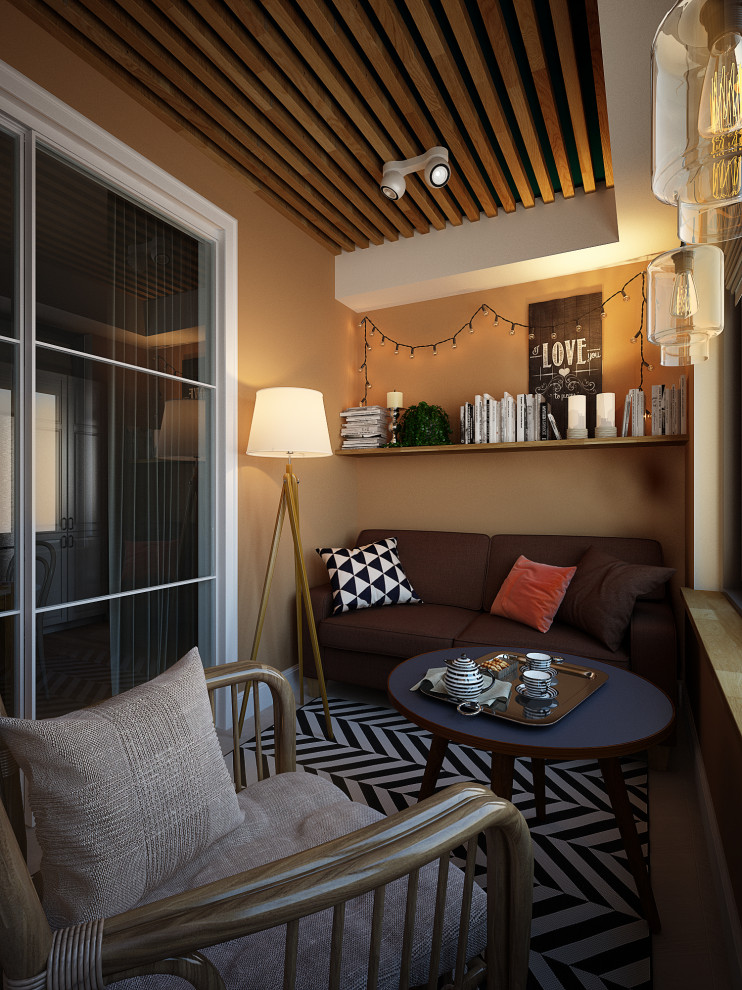 Лоджия в сумерках