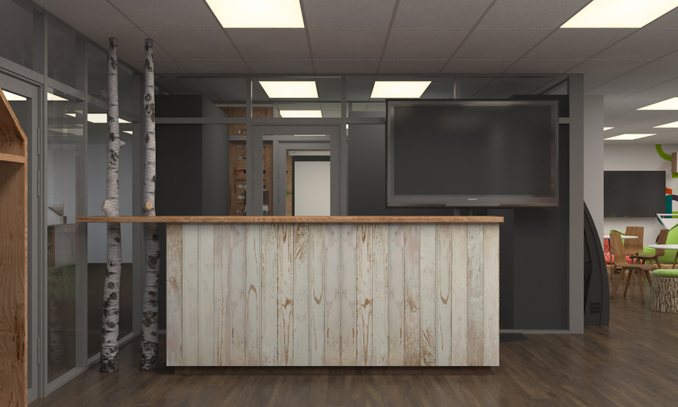 Обложка проекта: Эко офис (коворкинг и шоурум) в БЦ Омега Плаза