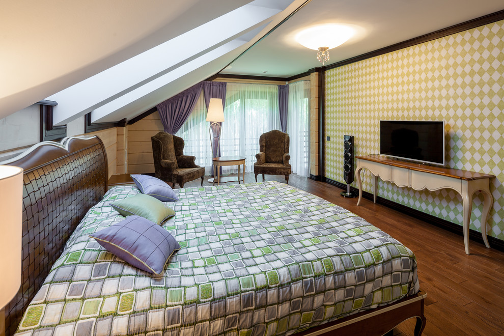 Интерьер трехэтажного загородного дома в Нижегородской области