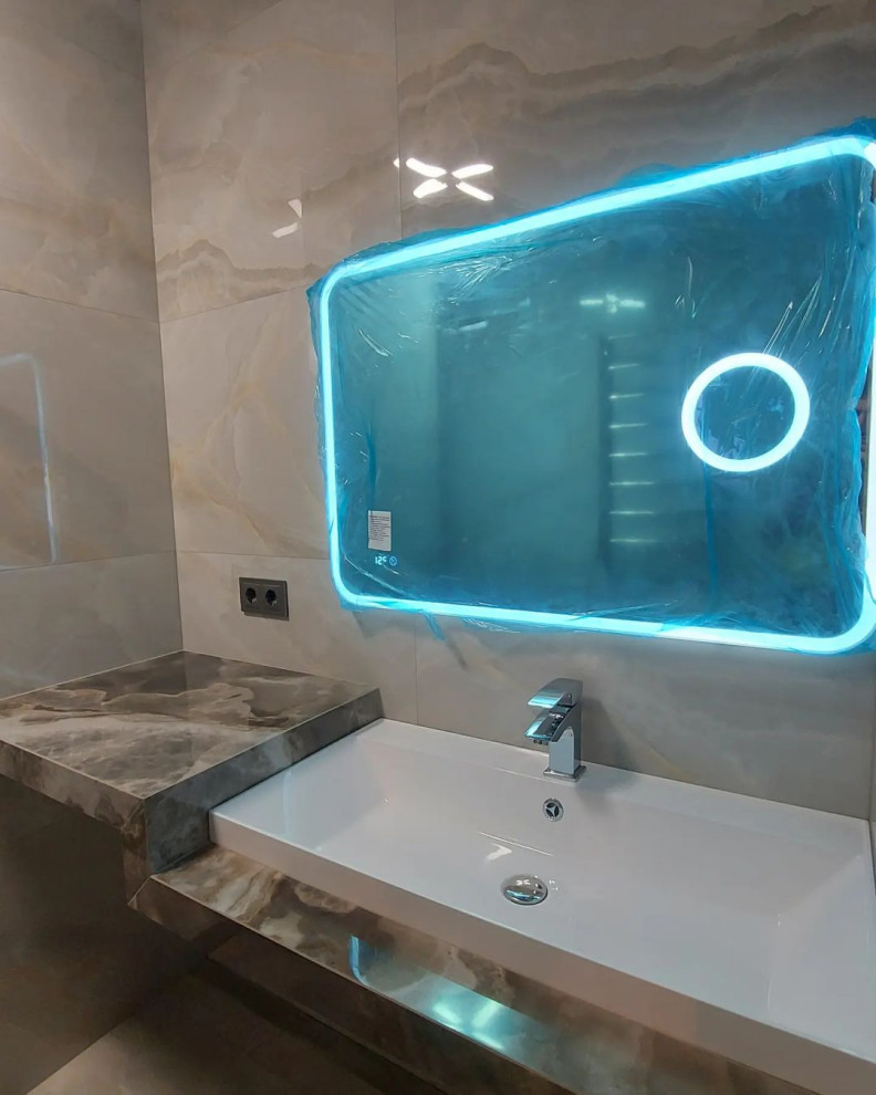 Дизайнерский ремонт в 1-комнатной квартир