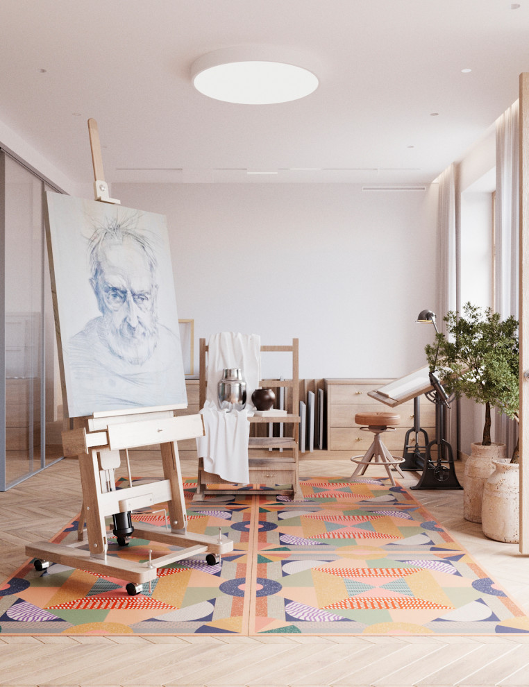 Квартира с художественной мастерской