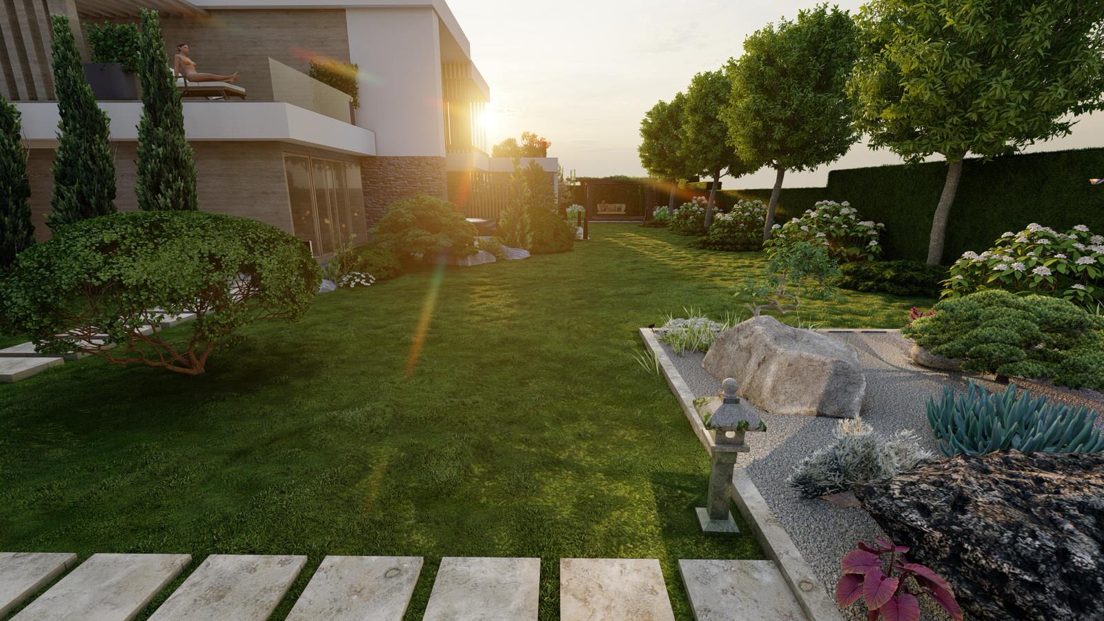 Сад "Многоликий". КП Райт Вилладж